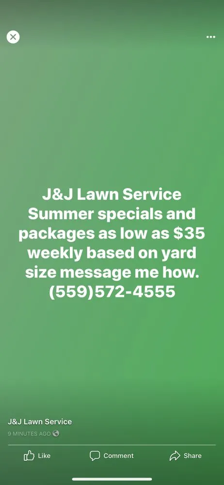 Expert yard maintenance in Hanford, CA by J&J Lawn Service