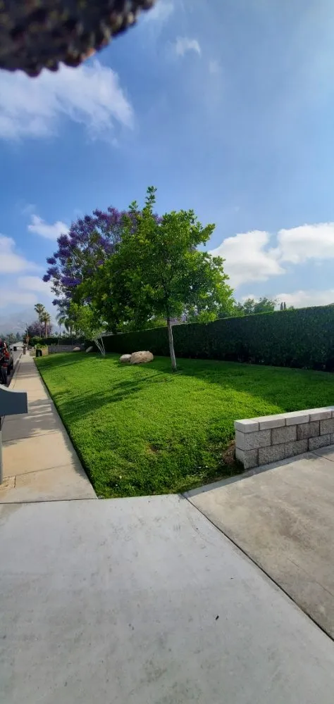 Custom residential landscaping in Oak Glen, CA - J&J Lawn Service