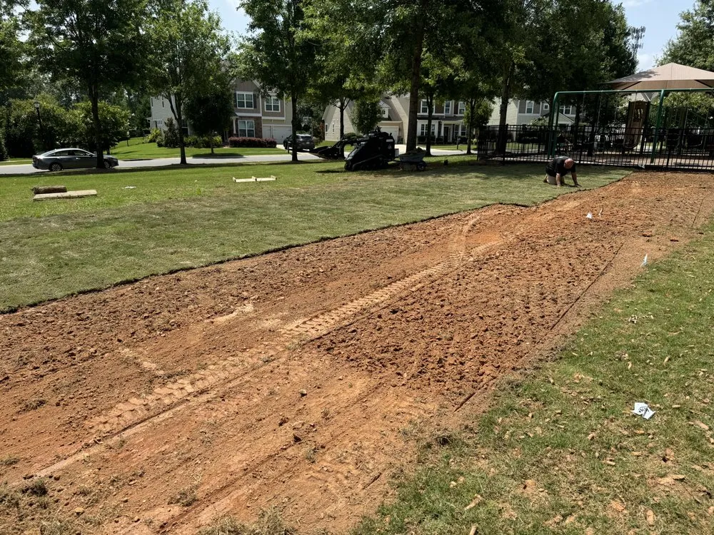 Expert yard cleanup service in Rock Hill, SC by J&J Lawn Topdressing