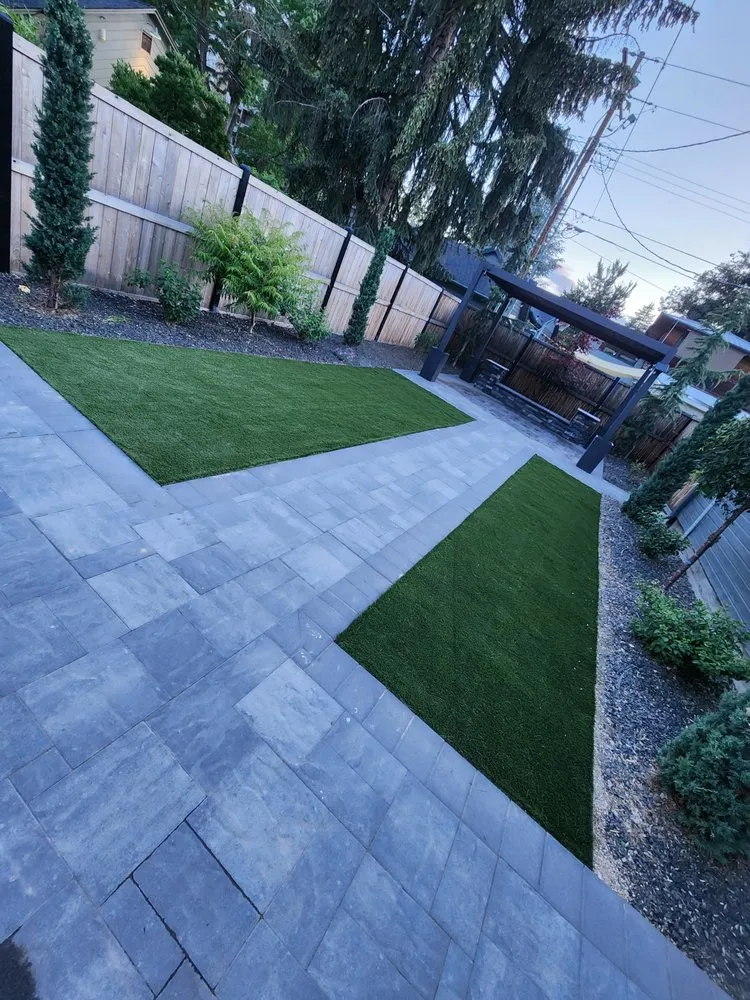 Reliable lawn mowing service for homes in Boise, ID by JJ Luxe Landscape