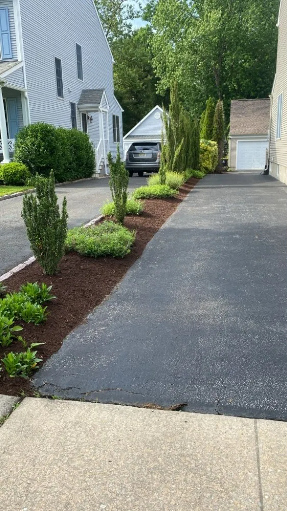 Custom yard cleanup service for residential properties in Hammonton, NJ by J&J Martinez Landscaping