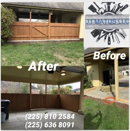 Custom landscape installation in Baton Rouge, LA - JJ Matus