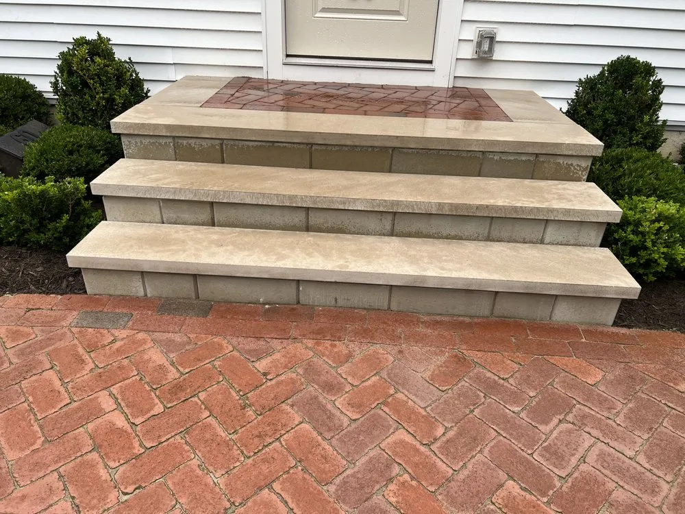 Professional landscape installation with custom design in Englishtown, NJ by JJ Moras Landscaping