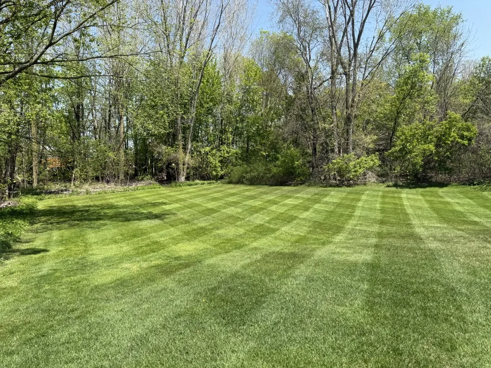Trusted lawn mowing service for year-round maintenance in Jenison, MI by J&J Outdoor Services