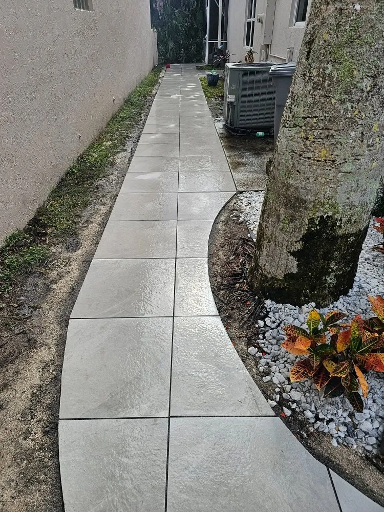 Local lawn mowing service for homes across Greenacres, FL - JJ Pavers