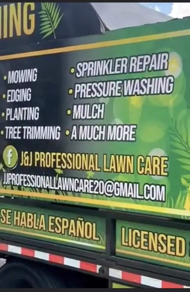 Local residential landscaping in Orlando, FL - J&J Professional Lawn Care