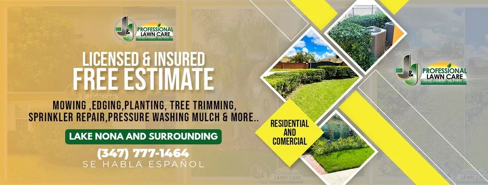 Top-rated landscape design in Orlando, FL by J&J Professional Lawn Care