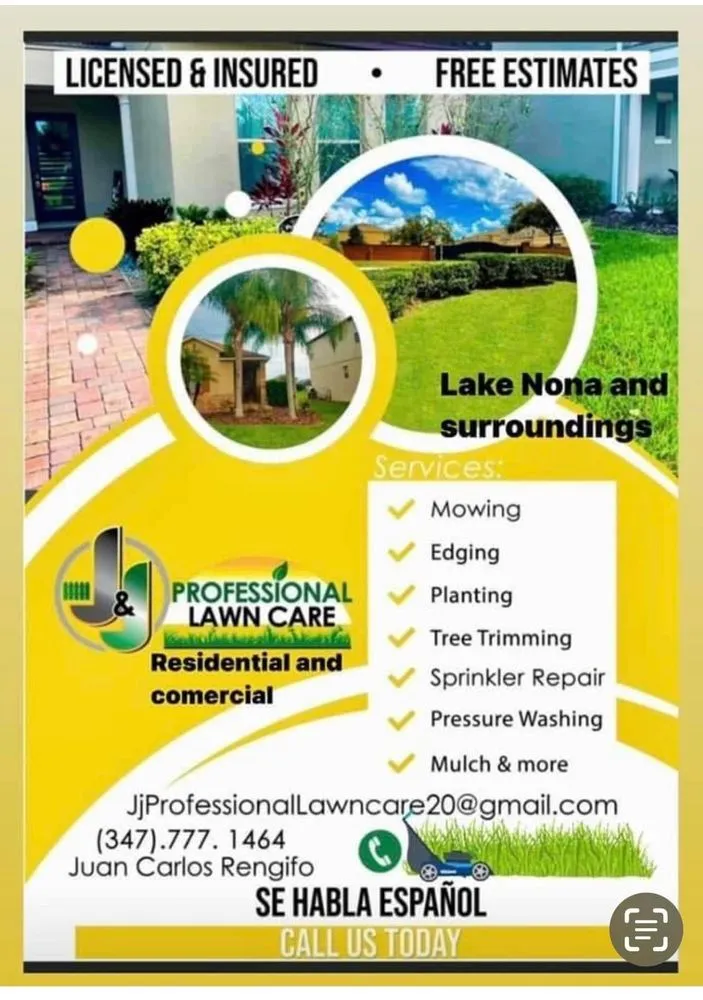 Custom landscaping services for homes across Orlando, FL - J&J Professional Lawn Care