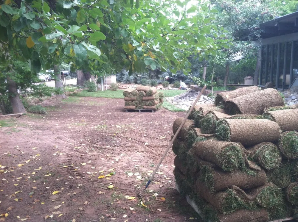 Local garden landscaping in Longmont, CO by JJ Services