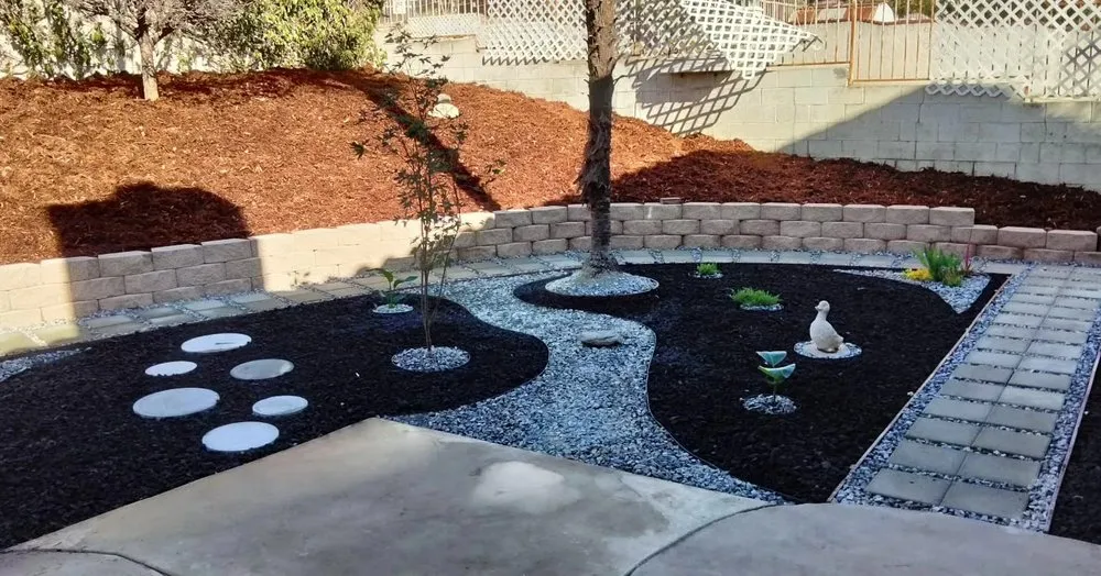 Professional landscape installation for homes in San Bernardino, CA by JJ Services