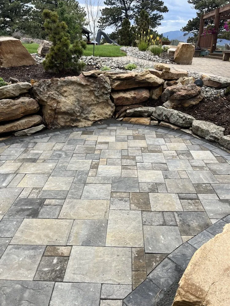 Affordable yard maintenance with custom design in Loveland, CO by JJ Sprinklers & Landscaping Services