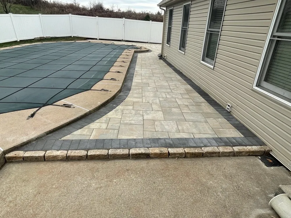 Custom lawn care service in East Haven, CT by J&J Stone and Gardens