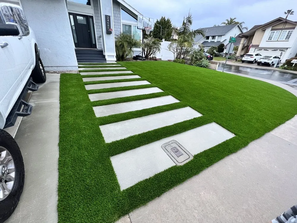Custom garden landscaping in Lake Forest, CA - JJ Turf & Landscaping Designs