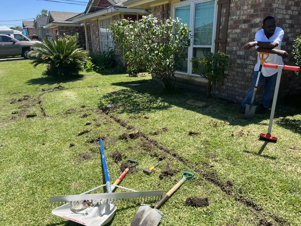 Local garden landscaping in Westwego, LA by JJL LANDSCAPING & Tree Services