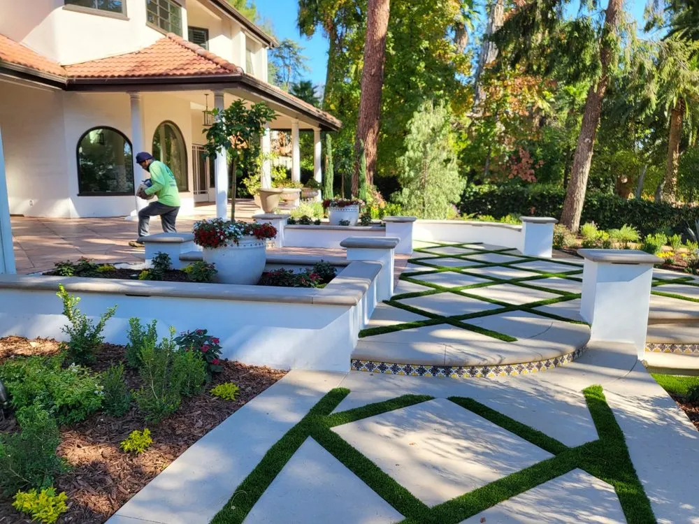 Custom yard cleanup service for residential properties in La Puente, CA by JJL Landscaping