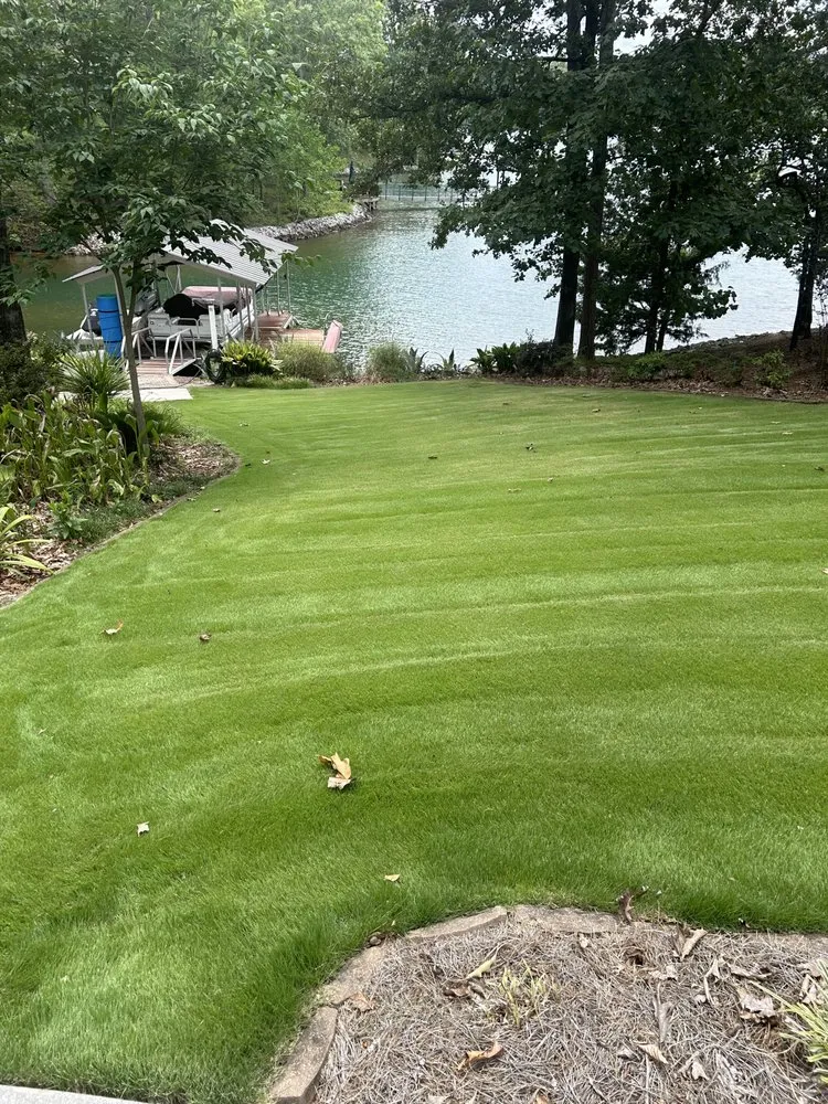 Expert lawn mowing service for residential properties in Seneca, SC by JJNC