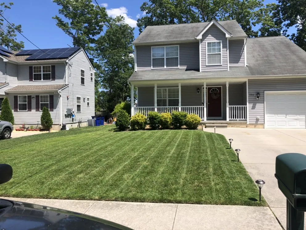 Custom outdoor landscaping for outdoor upgrades in Pleasantville, NJ by JJ’s Fresh Cutz