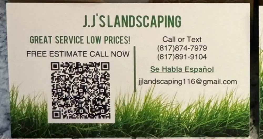 Local lawn mowing service for year-round maintenance in keller, TX by JJ's Landscaping