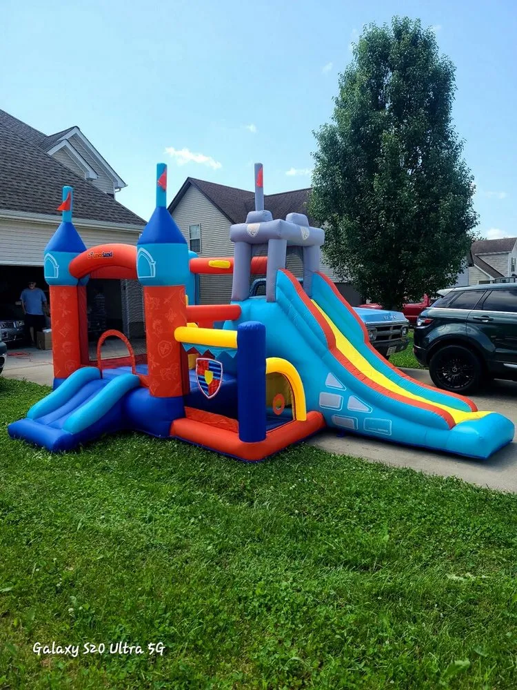 Expert residential landscaping for homes in Clarksville, TN by JJ's Lawn & Bouncy House Service's