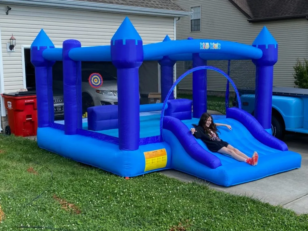 Custom lawn care service with custom design across Clarksville, TN - JJ's Lawn & Bouncy House Service's