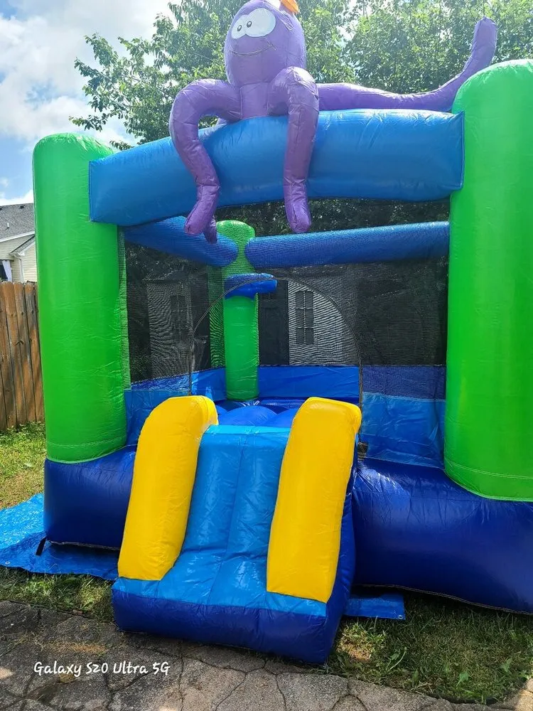 Local lawn mowing service for outdoor upgrades in Clarksville, TN by JJ's Lawn & Bouncy House Service's