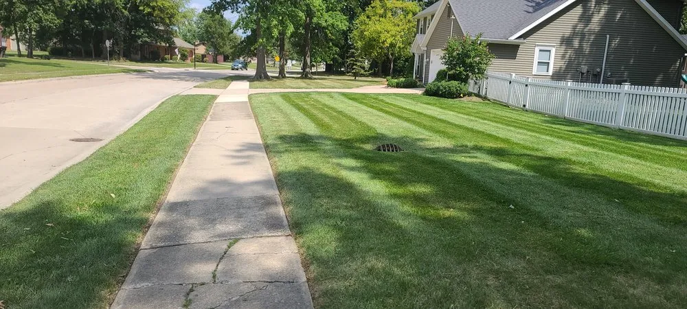 Professional yard maintenance with custom design across Ashley, IN - Jjs Mowing Service