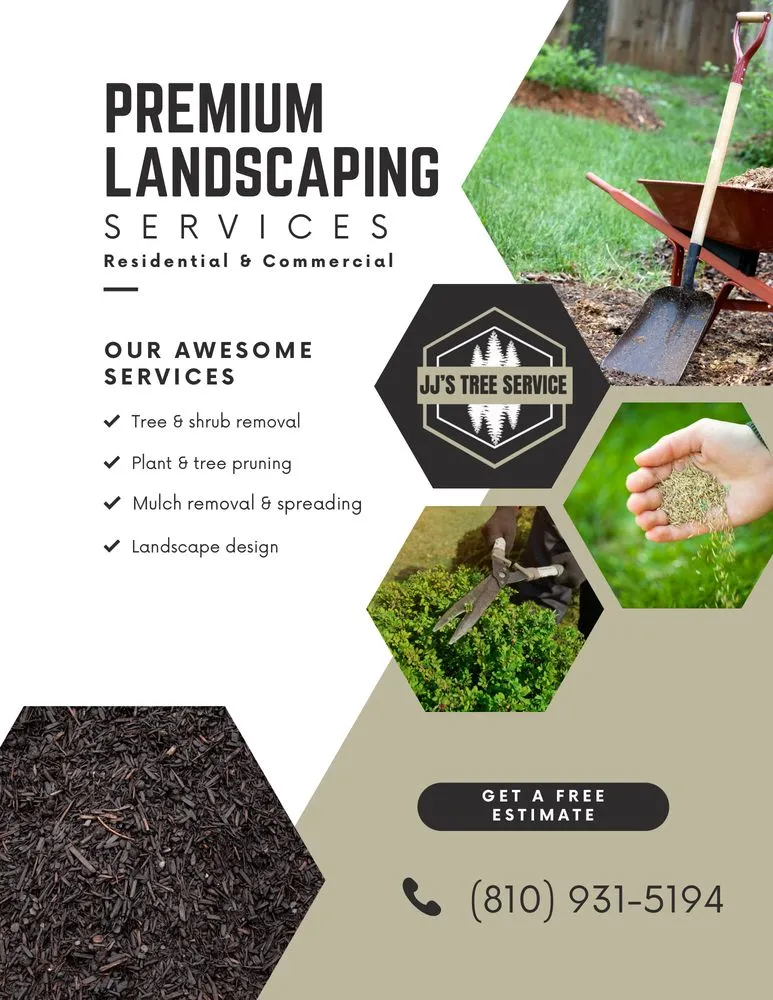 Affordable landscape design in Clio, MI - JJ’s Tree Service