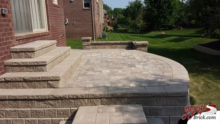 Professional landscape design in Macomb, MI - JJW Brick