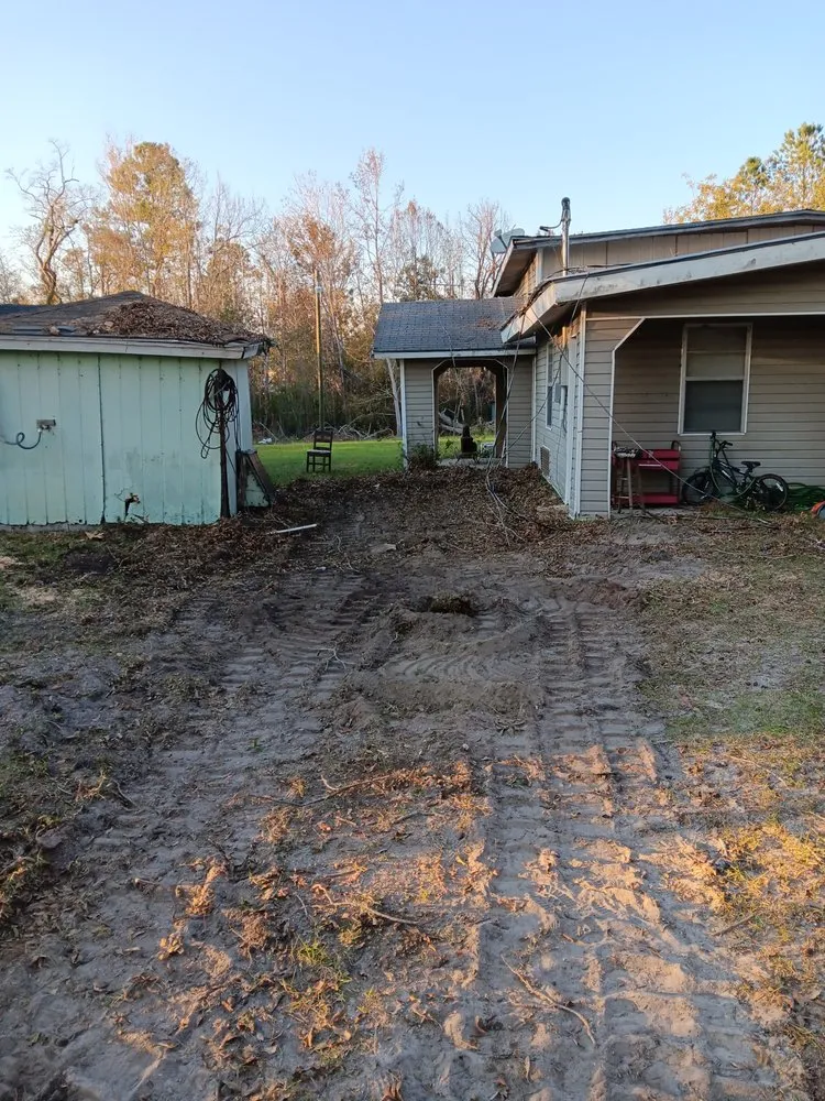 Custom yard cleanup service in Lumber City, GA by J&K Construction Landscaping and Tree Removal Services