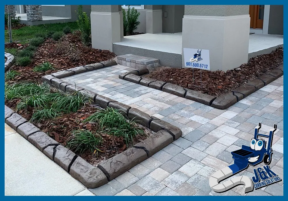 Local landscaping services in Hernando, MS by J&K Curbing Solutions