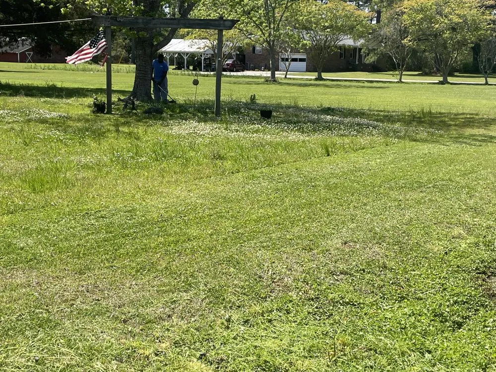 Professional lawn mowing service in Edward, NC by J&K Greensceaps