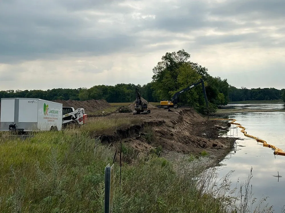 Professional landscaping services in Clearwater, MN by JK Landscape Construction