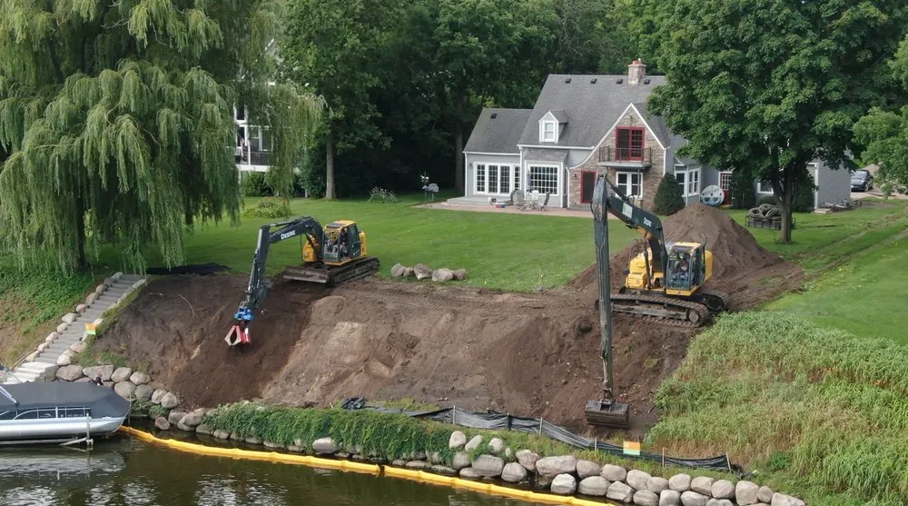 Top-rated lawn mowing service in Clearwater, MN - JK Landscape Construction