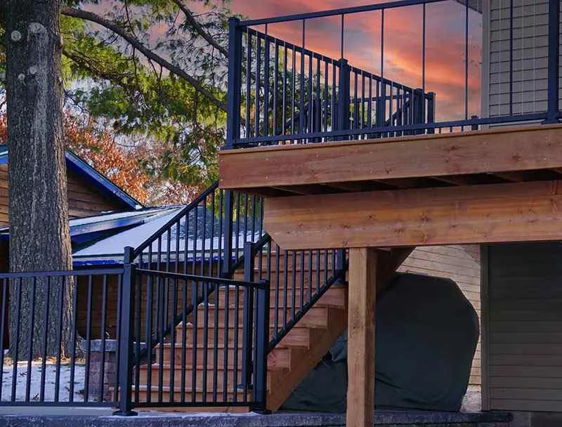 Custom lawn mowing service for year-round maintenance in Clearwater, MN by JK Landscape Construction