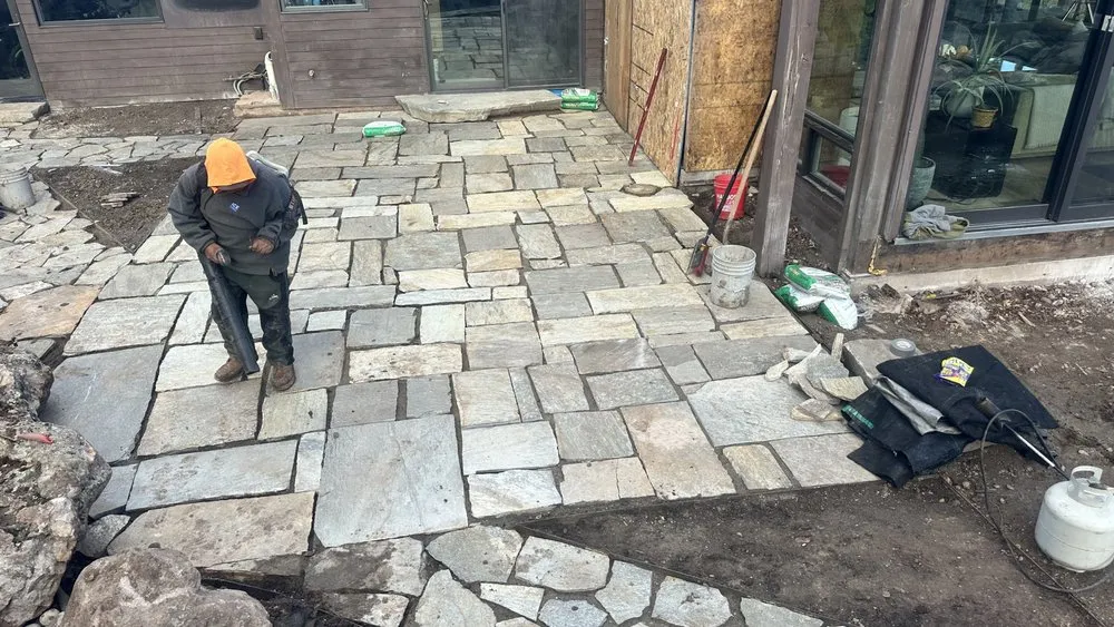 Local landscape design in Roselle Park, NJ by J&K landscaping and mansory