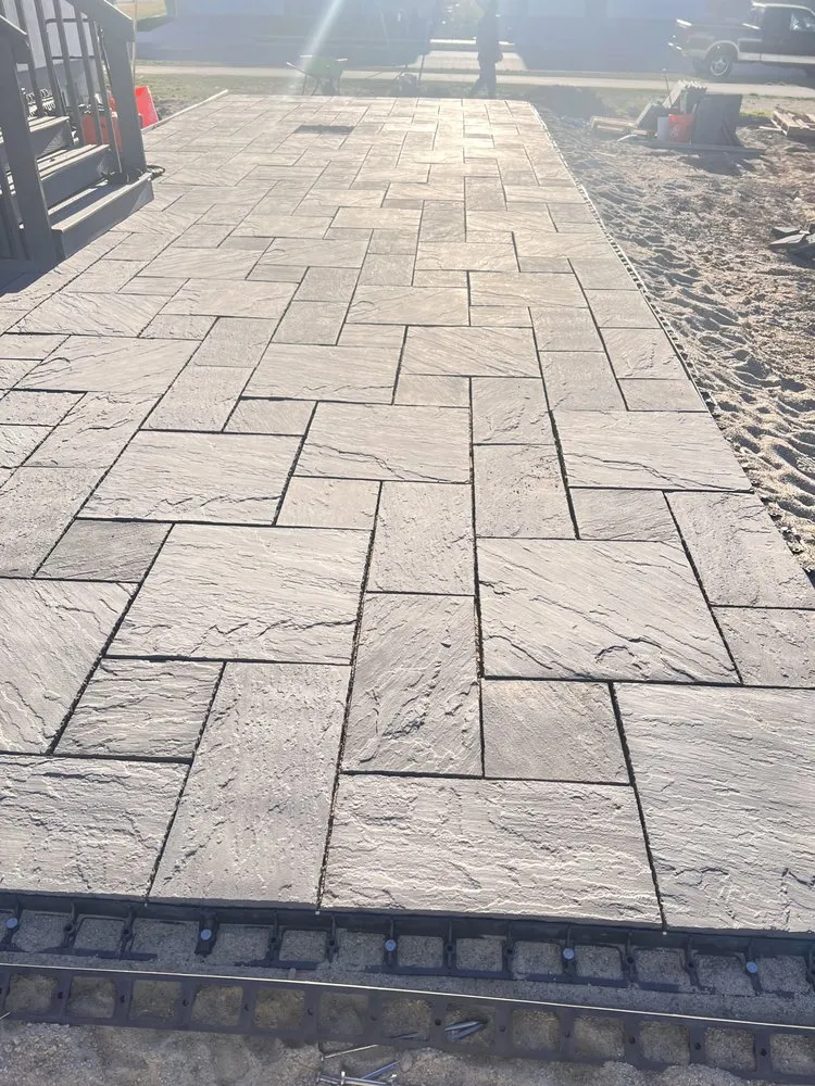 Custom yard cleanup service for outdoor upgrades in Roselle Park, NJ by J&K landscaping and mansory