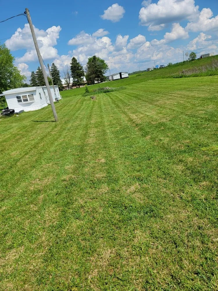 Expert landscape installation for residential properties in Fredericksburg, OH by J&K Lawn care