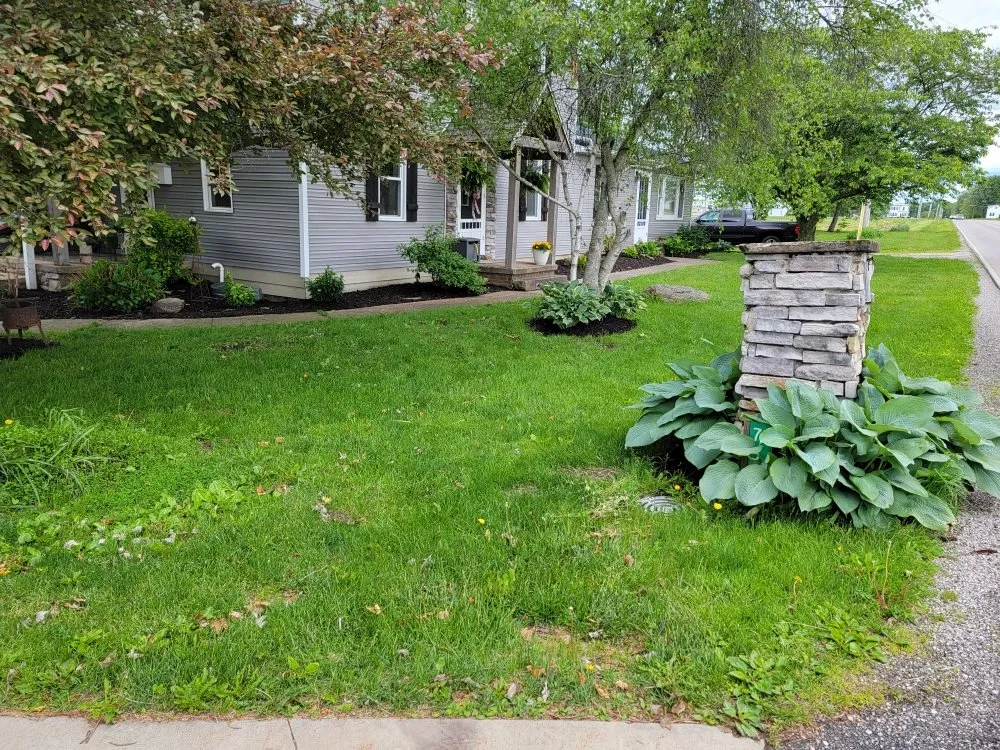 Reliable landscape installation with custom design in Fredericksburg, OH by J&K Lawn care