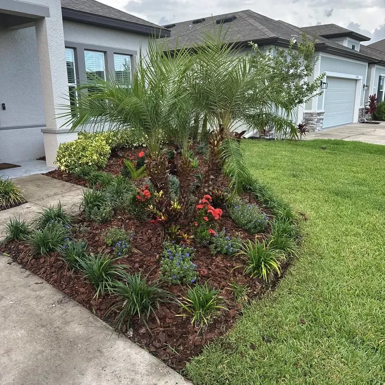 Affordable garden landscaping for beautiful yards across Zephyrhills, FL - J&K Mowing And More