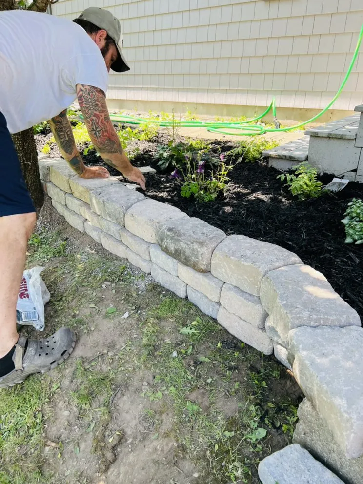 Custom garden landscaping for homes across Auburn, NY - J&K Property Solutions