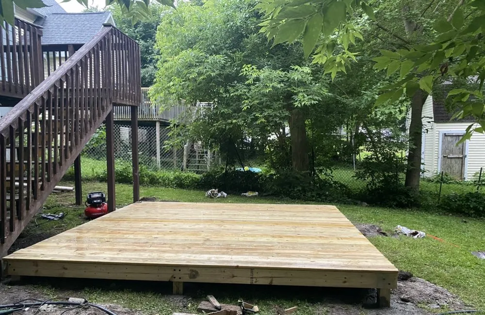 Professional landscape design for year-round maintenance in Auburn, NY by J&K Property Solutions