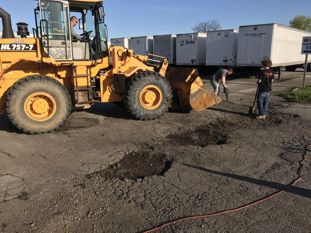 Professional yard cleanup service in La Porte, IN by J&K Sealcoating & More