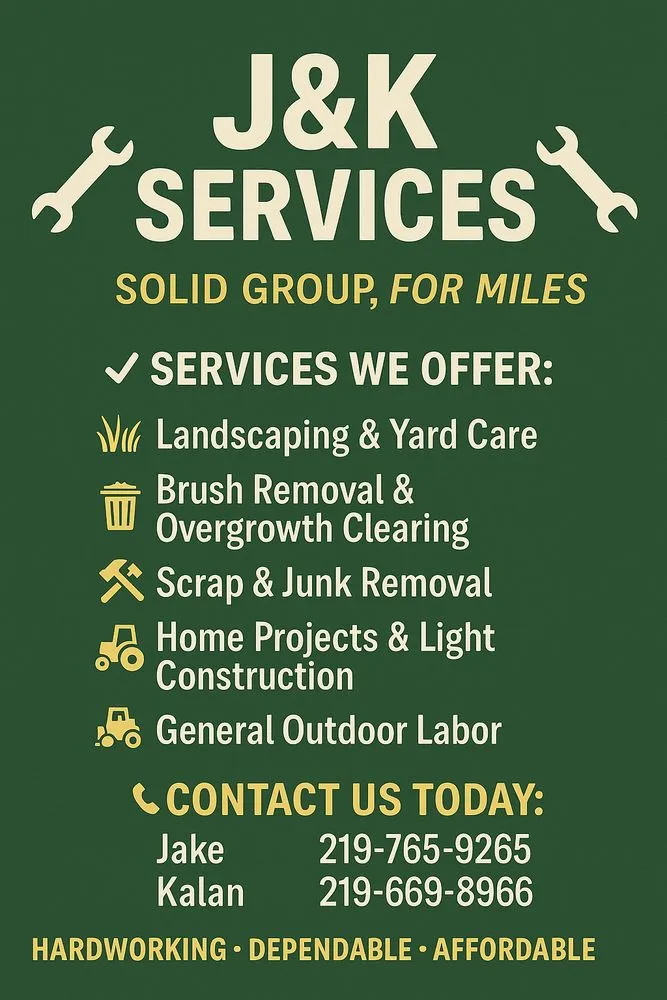 Affordable garden landscaping in Lowell, IN by J.K. Services