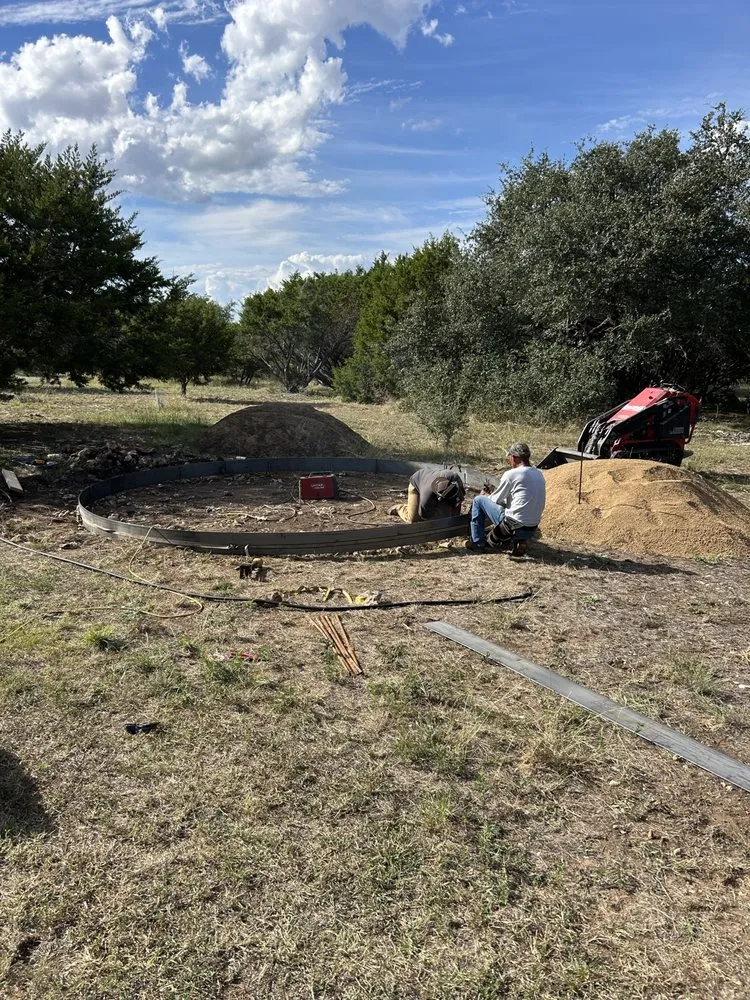 Affordable landscape design in Liberty Hill, TX by J&K Welding