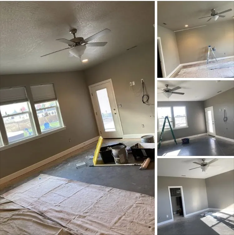 Custom landscape installation in West Richland, WA by JKay Home Maintenance