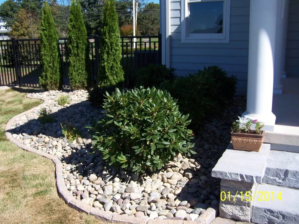 Local lawn mowing service with custom design in Bloomsbury, NJ by JKM Landscaping