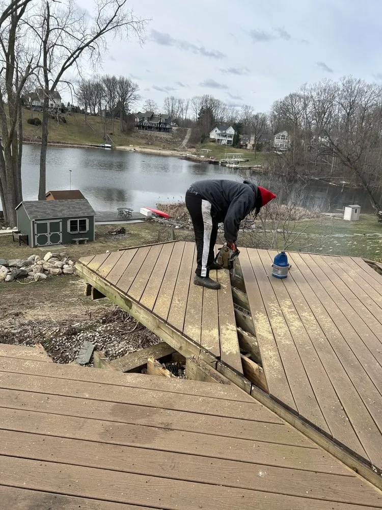 Expert yard cleanup service in Holly, MI by JKP’S Deck Teardown & Removal