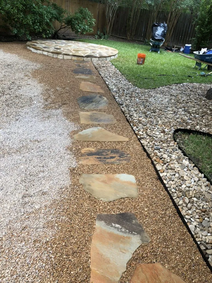 Affordable yard cleanup service for homes across Austin, TX - J&L Hardscapes