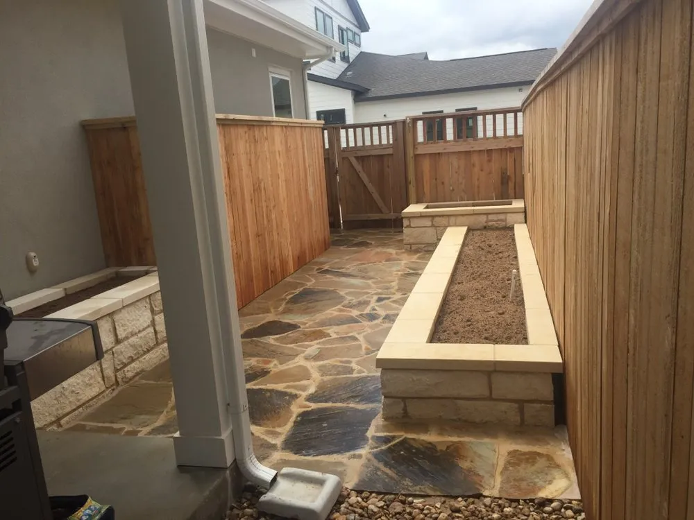 Local garden landscaping in Austin, TX by J&L Hardscapes