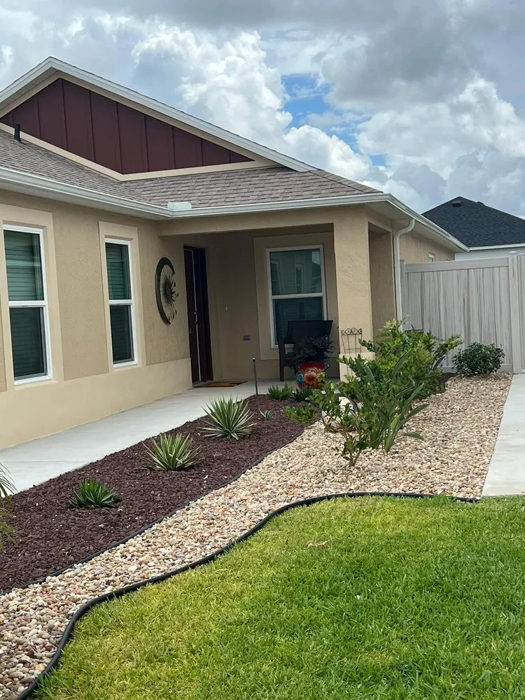 Professional outdoor landscaping with custom design in Bushnell, FL by JL Hernandez Landscaping
